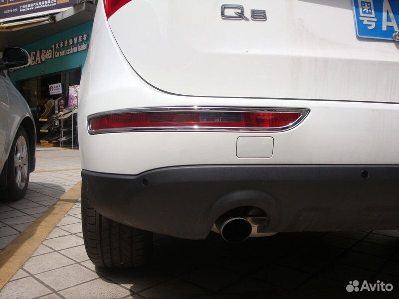 Накладки на задние птф Audi Q5 (2012-2015)