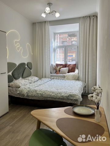 Квартира-студия, 18 м², 1 кровать
Квартира-студия, 18 м², 1 кровать