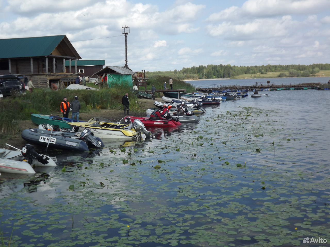 Рыболовная база Щеберино в Удомле