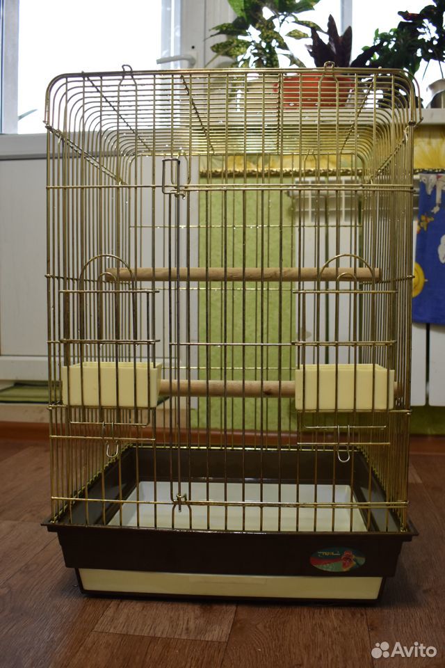 Клетка для средних птиц купить на Зозу.ру - фотография № 1