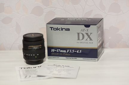 Tokina 10-17mm F3.5-4.5 Fish-Eye