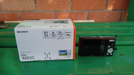 Цифровой фотоаппарат sony Cyber-shot DSC-W830