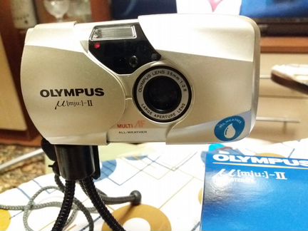 Фотоаппарат пленочный Olympus mju II 35 мм