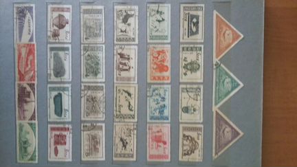 Подборка Китайских марок до 1965года