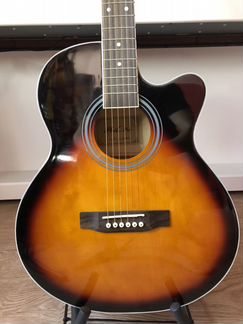 Акустическая гитара phil PRO AS-4004/3TS новая