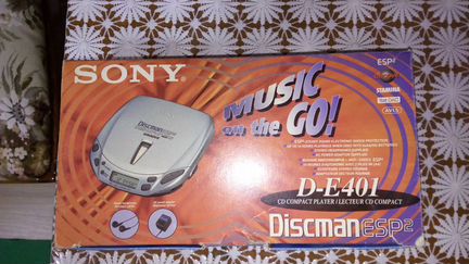 CD компакт плеер Sony D-E401