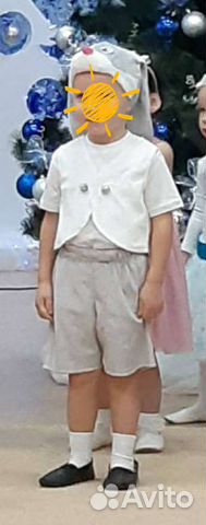 Новогодний костюм, костюм зайца, костюм зайчика