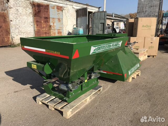 Разбрасыватель удобрений D-Pol РУМ 1000, 2023