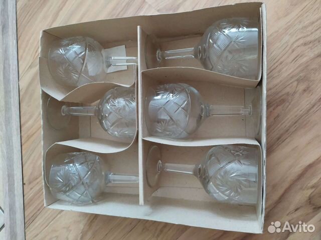 Бокалы хрусталь СССР