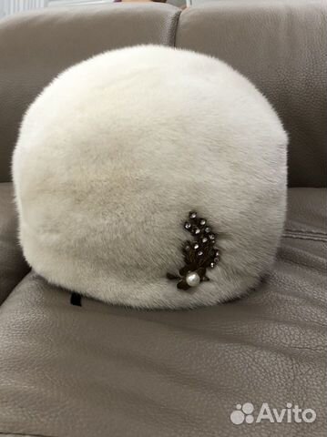 Шапка норковая женская новая