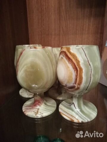 Бокалы оникс, рюмки