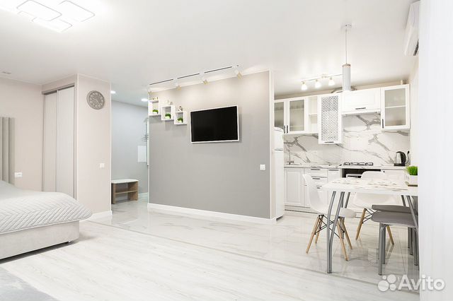 

Квартира-студия, 40 м², 2 кровати