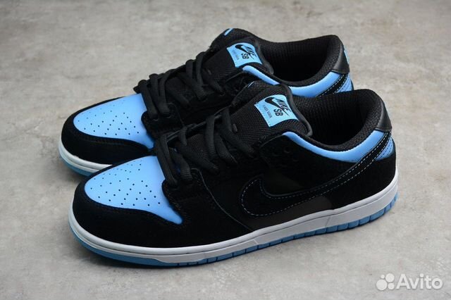 Nike SB Dunk Low Black / University Blue (36 - 47 купить в Санкт-Петербурге  | Личные вещи | Авито