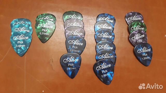 Медиаторы для музыкальных инструментов - гитара al