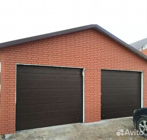 Гаражные ворота секционные 4900*2300 (ш/в)