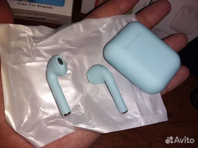 Наушники Airpods (Аирподс) с микрофоном