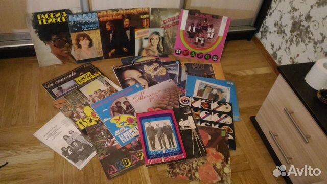 Виниловые пластинки СССР