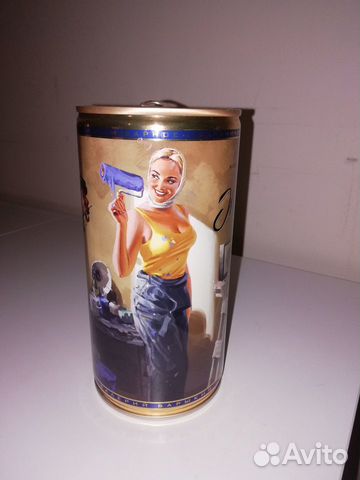 Банки пивные коллекционные. Художник В. Барыкин