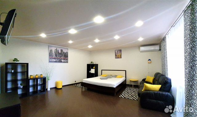 

Квартира-студия, 50 м², 2 кровати
