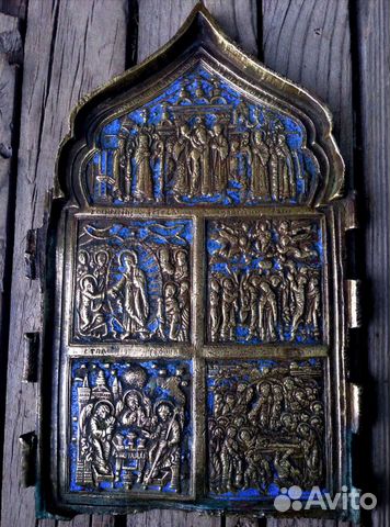 Створка Четырёхстворчатого складня 19 век