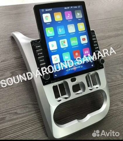 Магнитола Android Tesla Renault Logan Sandero