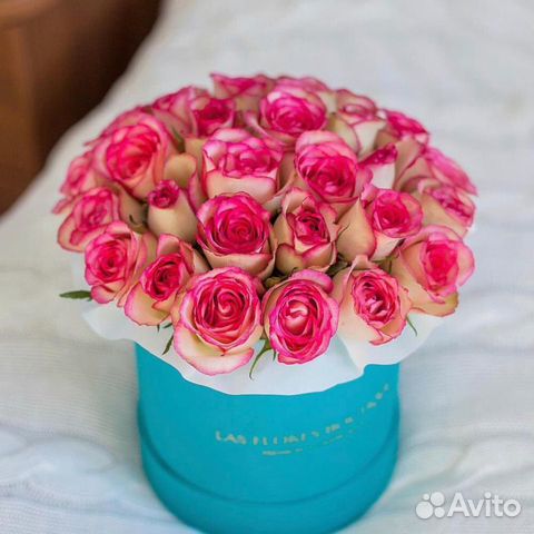 Шляпные коробки с розами