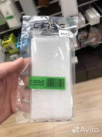 Силиконовый чехол прозрачный