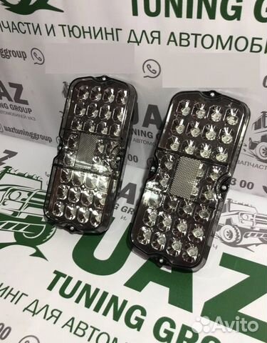 Фонари в сборе (задние) белые УАЗ светодиод