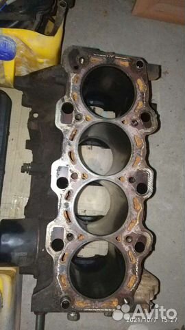 Блок цилиндров 4G93 с нижней постелью