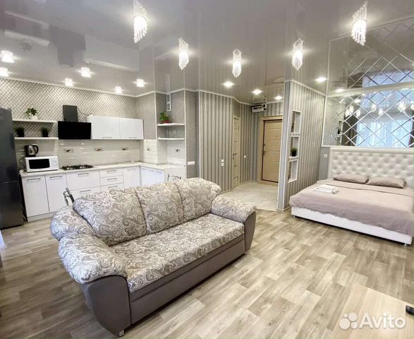 

Квартира-студия, 45 м², 2 кровати