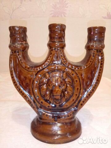 Подсвечник и горшок СССР