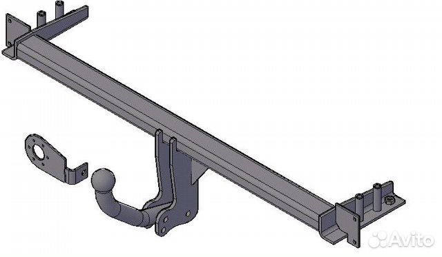 Фаркоп Daewoo gentra / дэу Джентра; Chevrolet Lace