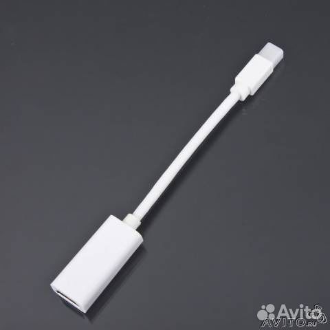 Кабель адаптер Thunderbolt в hdmi Кабель адаптер Thunderbolt в hdmi