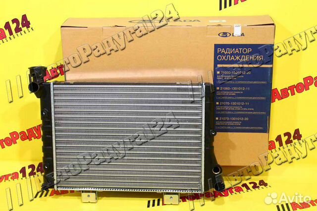 Радиатор основной ваз 2106 (21060-1301012-11) (ваз)