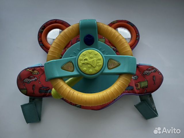 Музыкальный руль на коляску / кроватку