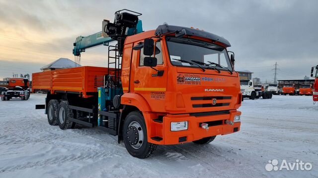 КамАЗ 65115 с КМУ, 2023