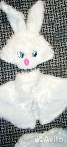 Новогодний костюм зайчик для девочки