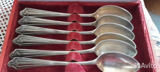 Антикварное серебро-набор.Франция