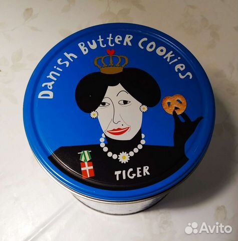 Банка жестяная для хранения