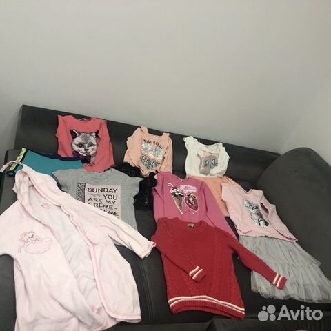 Одежда на девочку пакетом 128
