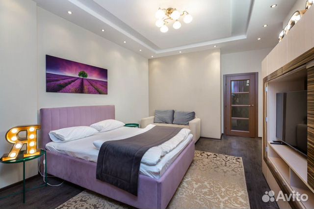 

1-к. квартира, 62 м², 2 кровати