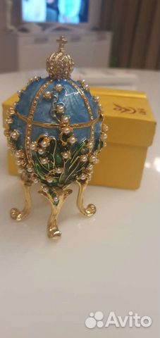 Яйцо фаберже,шкатулка новое
