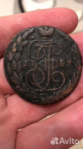 Монета 1789 года