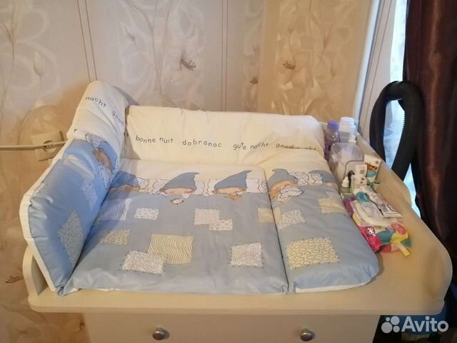 Матрас на пеленальный комод