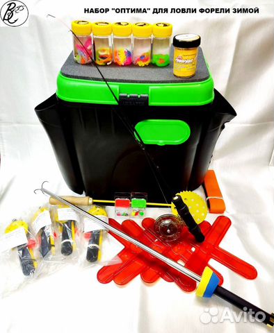 Зимний набор для ловли форели