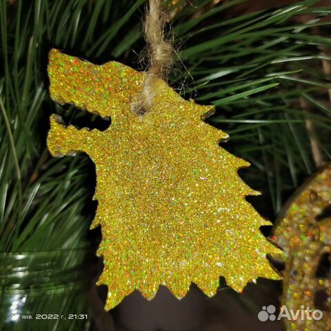 Игрушки на ёлку ручной работы