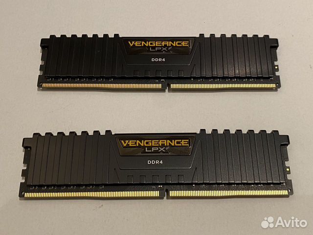 Corsair Vengeance LPX DDR4 16 гб (2x8 гб) 2666 mhz купить в Москве |  Бытовая электроника | Авито