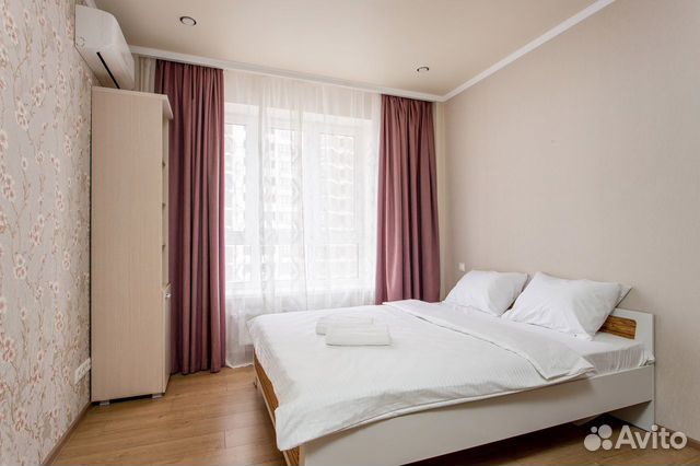 

1-к. квартира, 43 м², 2 кровати