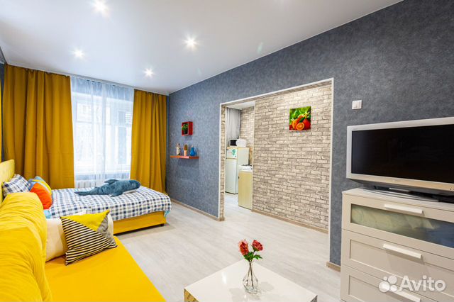 

1-к. квартира, 35 м², 2 кровати