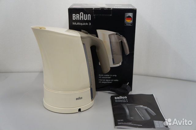 Чайник Braun Wk 300 Белый Купить